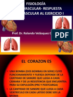 Fisiología Cardiovascular-Respuesta Cardiovascular Al Ejercicio I