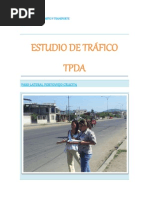 Estudio de Tráfico Tpda