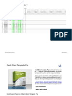 Gantt Chart Template