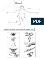 Label The Parts of Body: Name: Date