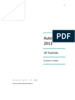 AutoCAD 2013 2D Tutorials by Kristen S. Kurland