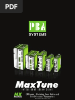 MaxTune Intelligent Servo Drive