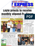 Leyte Priests To Receive Monthly Stipend-Fr. Alvero: Daily Express