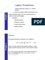 Chapter 3 Laplace Transform