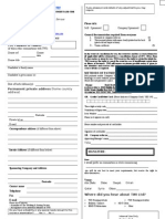 Event Enrolment Form