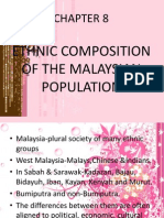 Ethnic Composition of The Malaysian Population