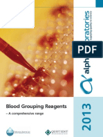 Blood Grouping Brochure 2013 - Priced PDF