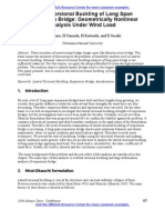 Lateral Torsional Buckling Long Span Suspension 2008 F