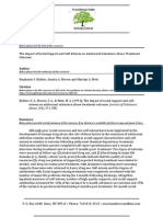 The Impact of Social Support and Self-Esteem On Adolescent Substance Abuse Treatment Outcome