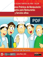 Manual Buenas Prácticas de Manipulación de Alimentos para Restaurantes