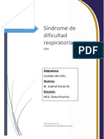 Síndrome de Dificultad Respiratoria