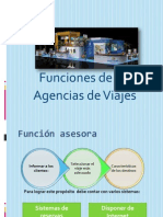 Funciones de Las Agencias de Viajes