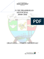 Plan de Desarrollo Municipal Granada, Meta, Colombia