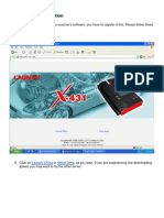 X431 Product Registration and Software Updating 2