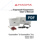 Pci Express® Expansion User'S Manual: Expressbox & Expressbox Pro