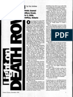 "Light On Death Row" by Jan Arriens (FJ Dec 1996)