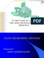 Flow Measuring Devices