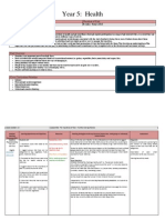 Year 5: Health: Year Level Theme Duration of Unit