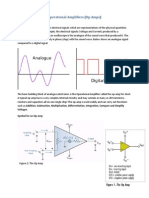 Operational Amplifiers (Op Amps) : Voltages. Symbol For An Op-Amp