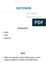 Fasteners (Bolts and Nuts)