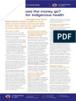 Where Does The Money Go? Funding For Indigenous Health