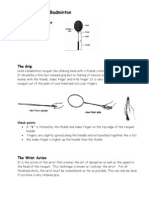 Badminton Handout e