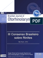 III Consenso Brasileiro Sobre Rinites - 2012