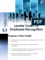 Recognition Toolkit For Leaders