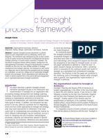 A Generic Foresight Process Framework