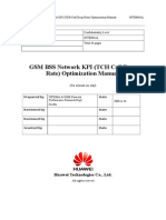 04 GSM BSS Network KPI (TCH Call Drop Rate) Optimization Manual