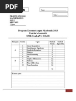 Praktis SPM 1 - Questions