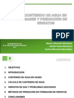 Contenido de Agua en Gases y Predicción de