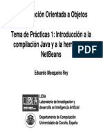 1) Tema 1 - Introduccion A La Compilacion Java y A La Herramienta Netbeans