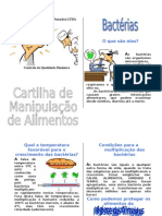 Cartilha Do Manipulador de Alimentos Adaptada - ANVISA