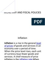 Monetary and Fiscal Policies