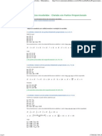 Divisão em Partes Proporcionais - Exercícios Resolvidos