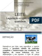 LEITE Legislação e Controle de Qualidade