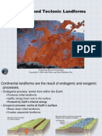 Volcanic and Tectonic Landforms