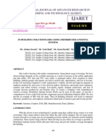 In Building Solutions - Ibs - Using Distributed Antenna System