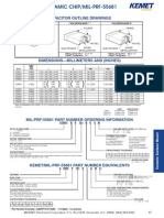 Ceramic Chip/Mil-Prf-55681: Capacitor Outline Drawings