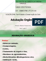 Aula 7-2 - Adubação Orgânica