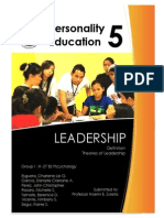 Leadership - Definitions and Theories