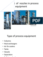 Placement of Nozzles in Equipment