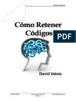 Como Recordar Codigos y Contraseñas - David Valois