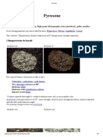 Pyroxene: Clinopyroxene in Basalt