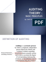 Basic Principles of Audit Theory