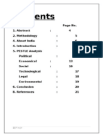 PESTLE Analysis of India