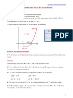 Teoremas Continuidad y Derivabilidad