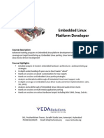 Introduction and Details of Embedded Linux Platform Developer Training Course