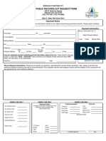 Neptune City OPRA Request Form